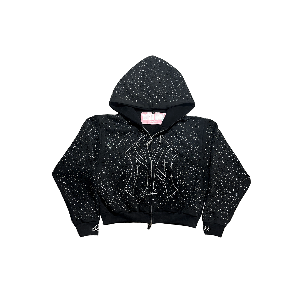 HARLEM WORLD VVS 'Noir' Zip Up