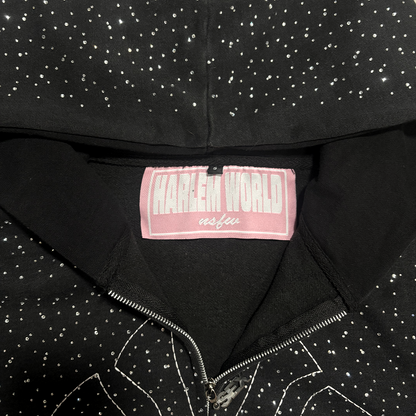 HARLEM WORLD VVS 'Noir' Zip Up